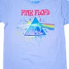 Pink Floyd PF Oil Paint Light Blue Athletic T-Shirt