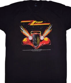 ZZ Top Eliminator Black T-Shirt