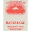 Grateful Dead 1980 08-16 Backstage Pass