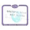 Grateful Dead 1983 05-15 Backstage Pass