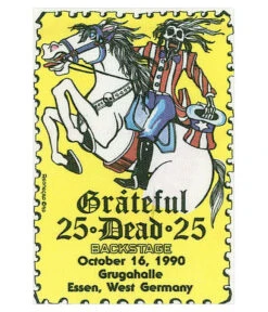 Grateful Dead 1990 10-16 Backstage Pass
