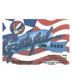 Grateful Dead 1990 12-08 Backstage Pass