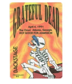 Grateful Dead 1991 04-04 Backstage Pass