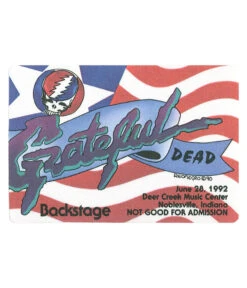 Grateful Dead 1992 06-28 Backstage Pass