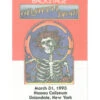 Grateful Dead 1993 03-31 Backstage Pass