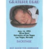 Grateful Dead 1993 05-14 Backstage Pass