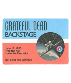 Grateful Dead 1993 06-16 Backstage Pass