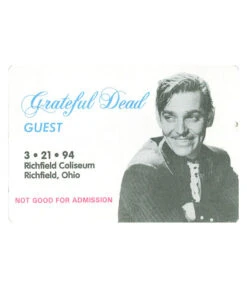Grateful Dead 1994 03-21 Backstage Pass