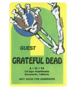 Grateful Dead 1994 06-10 Backstage Pass
