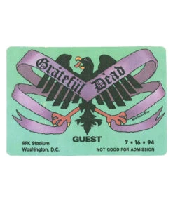 Grateful Dead 1994 07-16 Backstage Pass