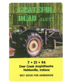 Grateful Dead 1994 07-21 Backstage Pass