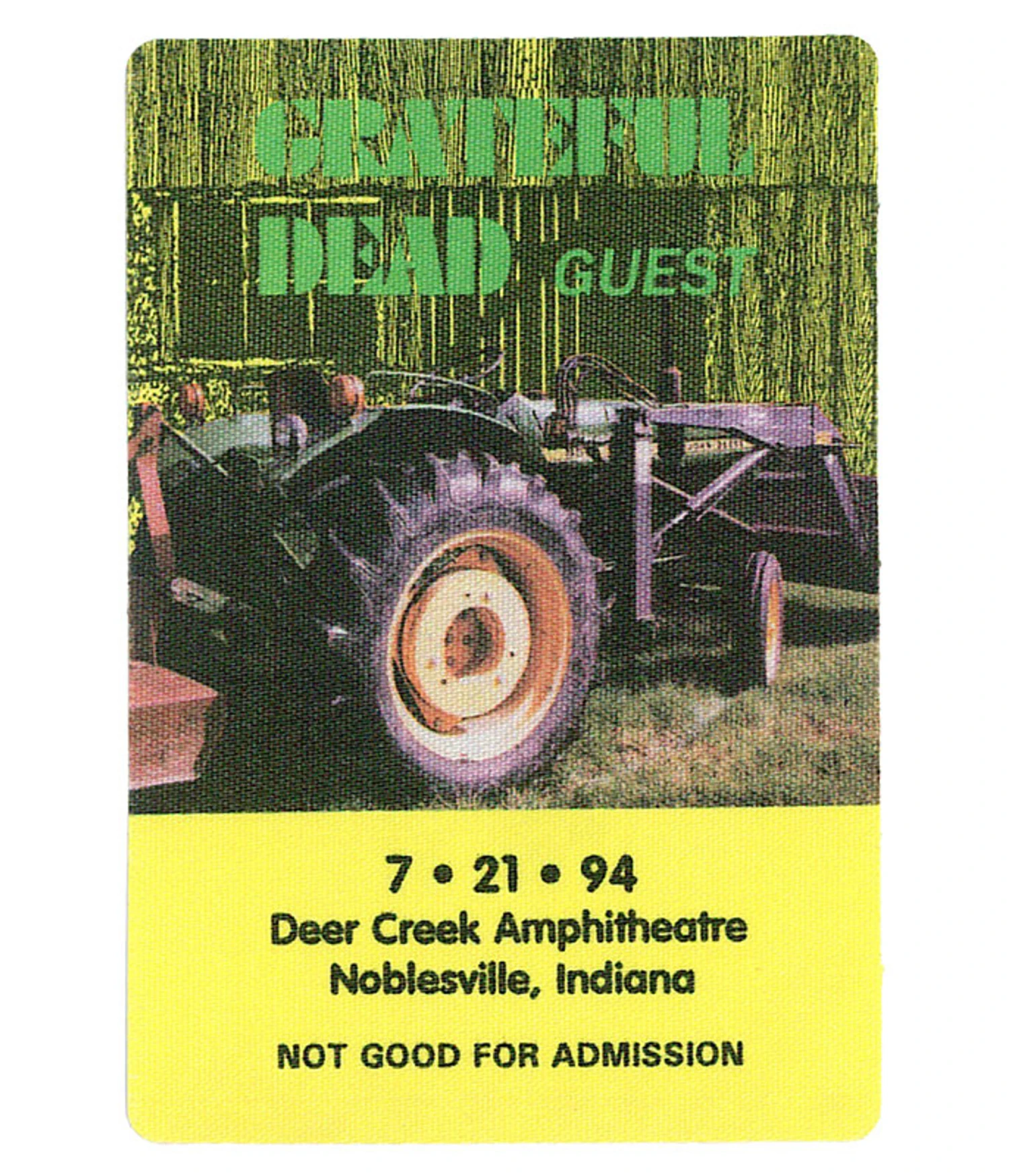 Grateful Dead 1994 07-21 Backstage Pass 1 Grateful Dead 1994 07-21 Backstage Pass