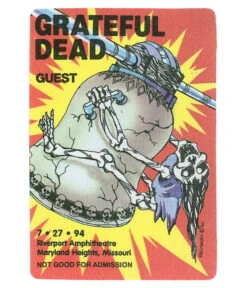 Grateful Dead 1994 07-27 Backstage Pass