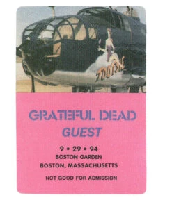 Grateful Dead 1994 09-29 Backstage Pass