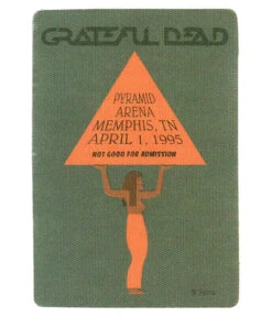 Grateful Dead 1995 04-01 Backstage Pass