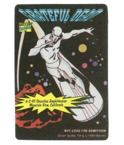 Grateful Dead 1995 06-02 Backstage Pass