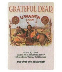 Grateful Dead 1995 06-03 Backstage Pass